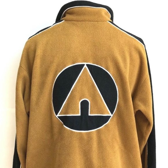 VTG 90’s Mens Airwalk Pullover Half Zippered Fleece Sweater Size XL - Picture 1 of 6